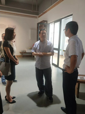温州市文广新局副局长李震调研洞头非遗体验基地建设_产业化